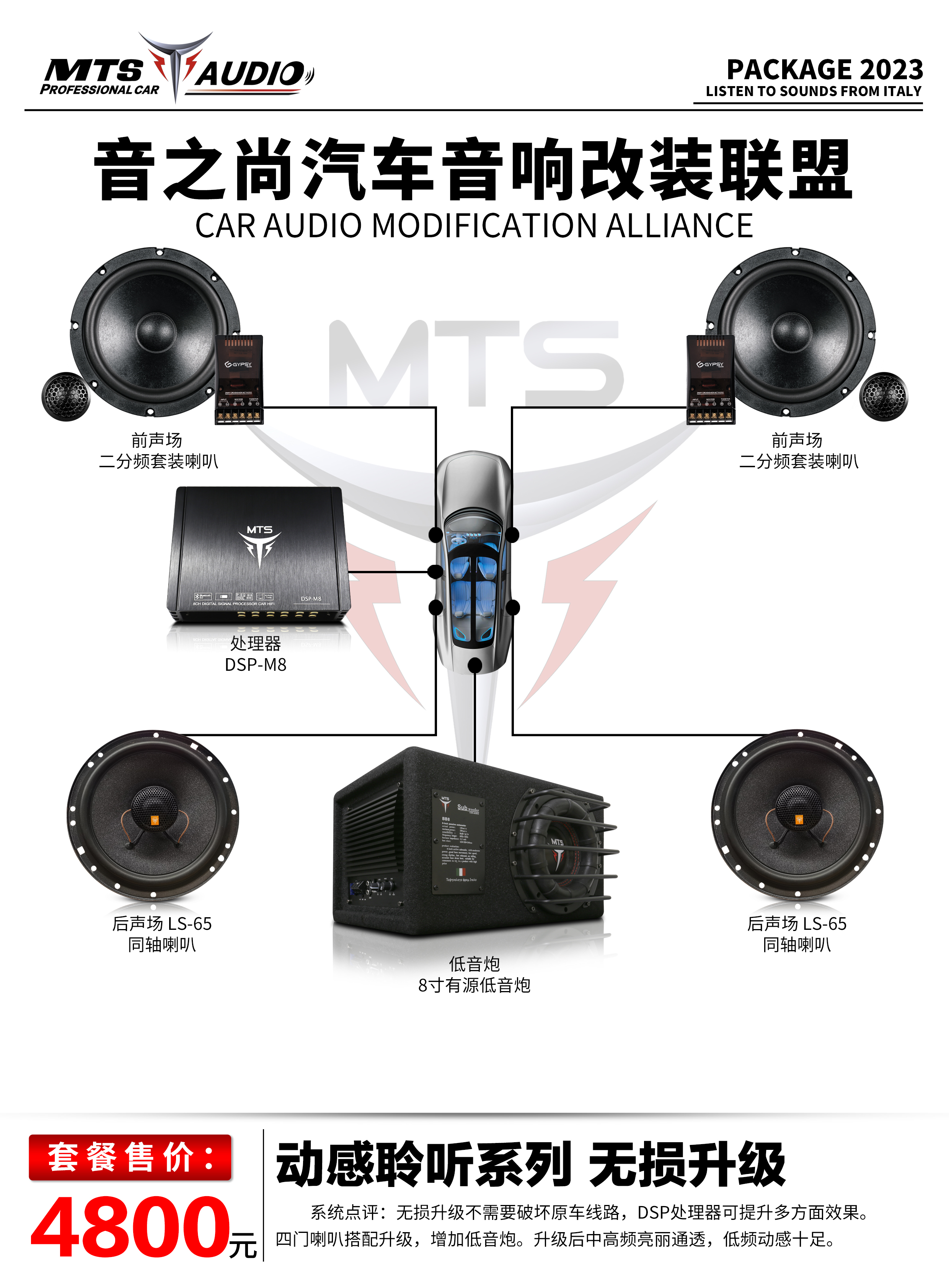 4800元吉普赛＋MTS组合套餐