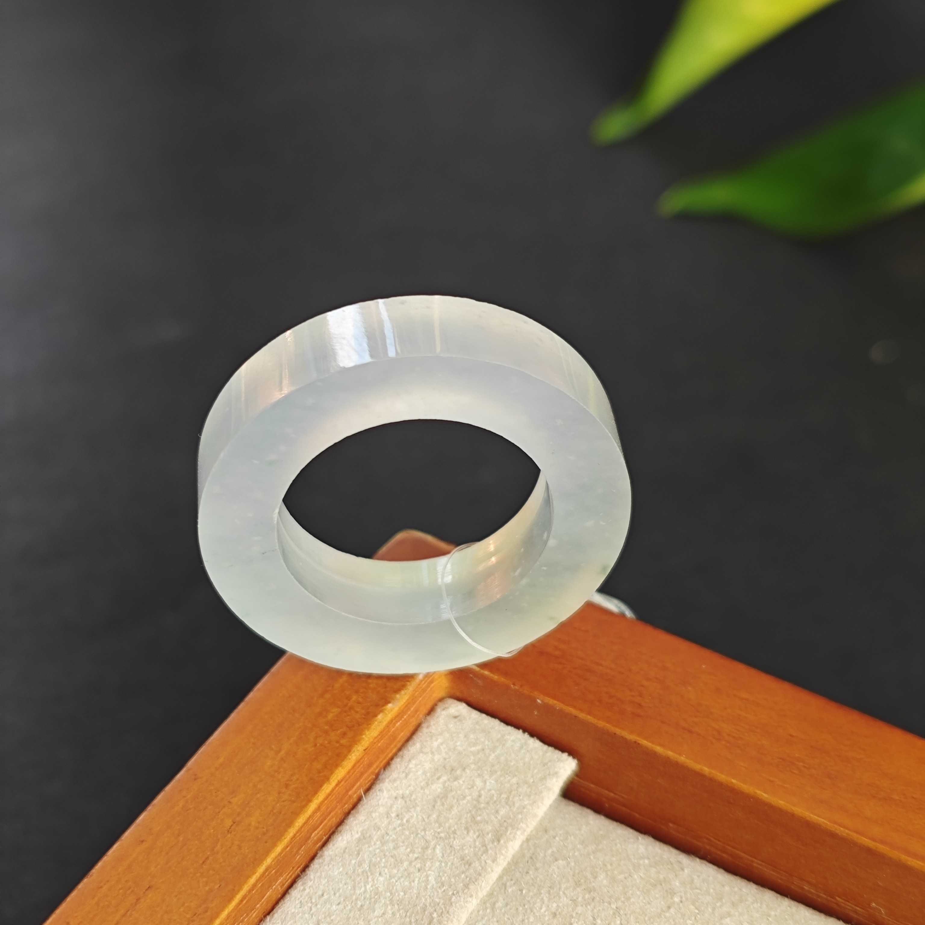 【杨玉环】天然A货翡翠戒指CM14 16号圈口以上毛货订制