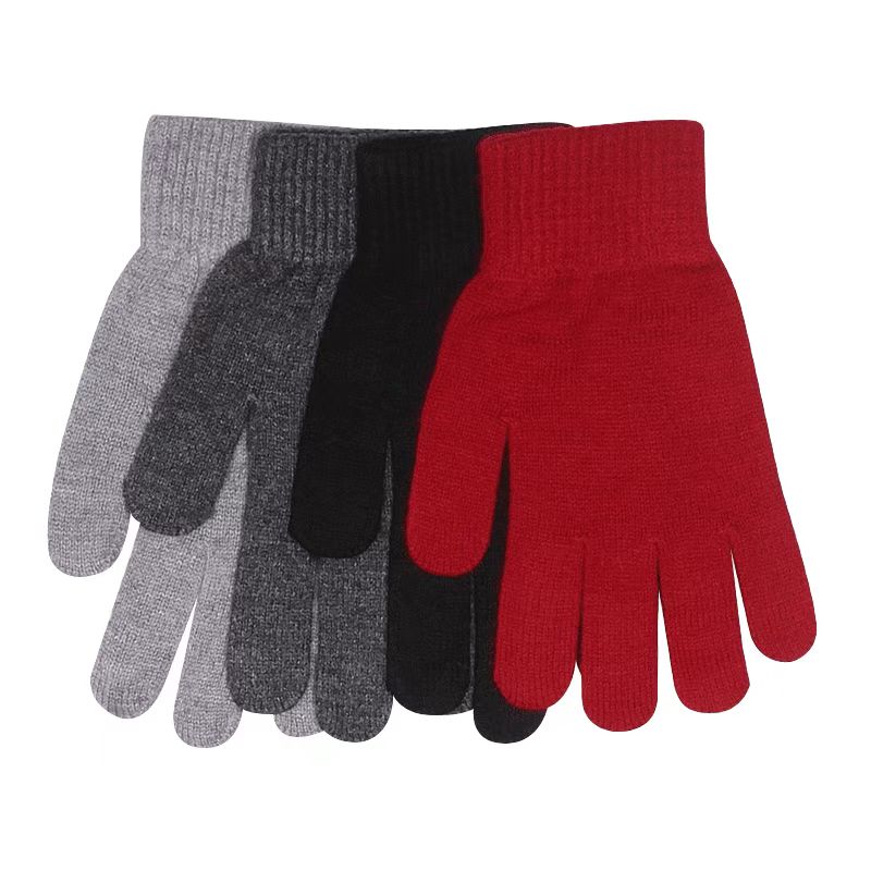 内蒙古鄂尔多斯市，五指羊绒手套