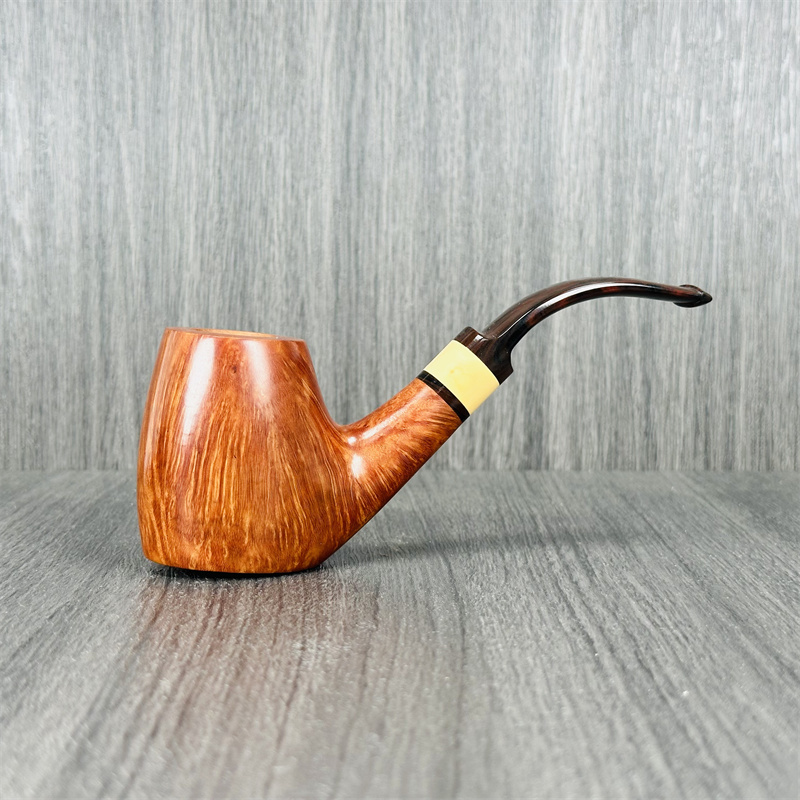 奥地利大师 马萨霍德手工石楠木烟斗 自由式火山桌斗