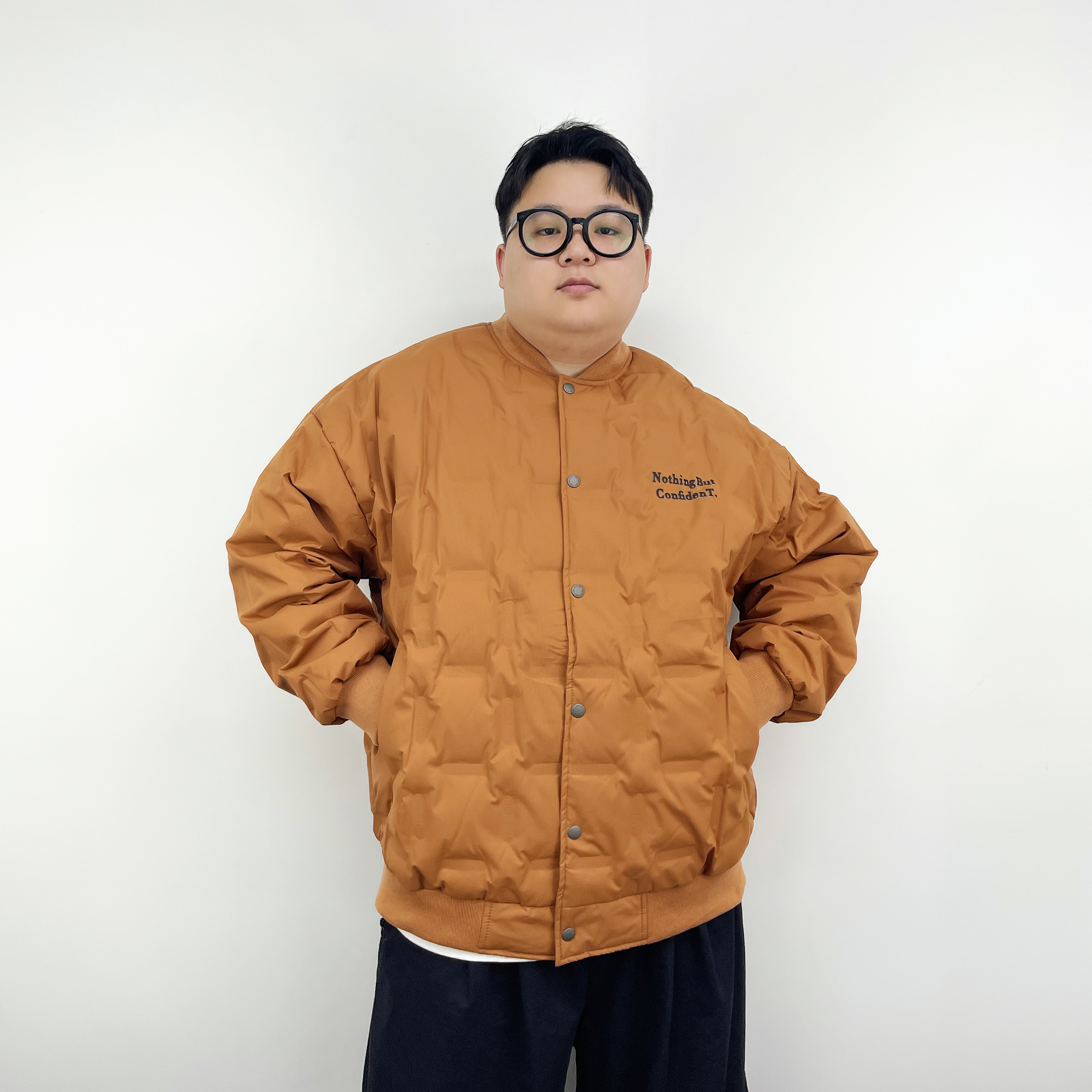 大仙仙儿胖子羽绒服2023冬季休闲宽松大码羽绒服薄款保暖90白鸭绒