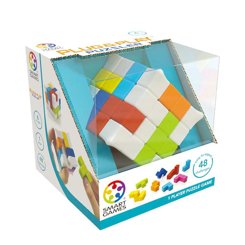 SmartGames爱思极 智趣小立方 6岁+空间想象逻辑推理训练益智玩具