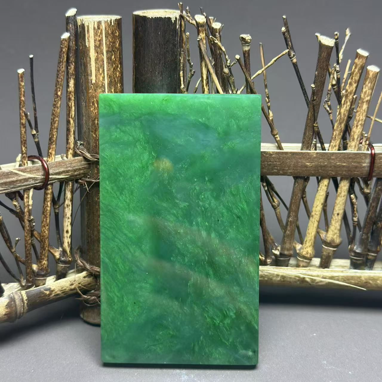 F226珠宝玉石精选和田玉无事牌