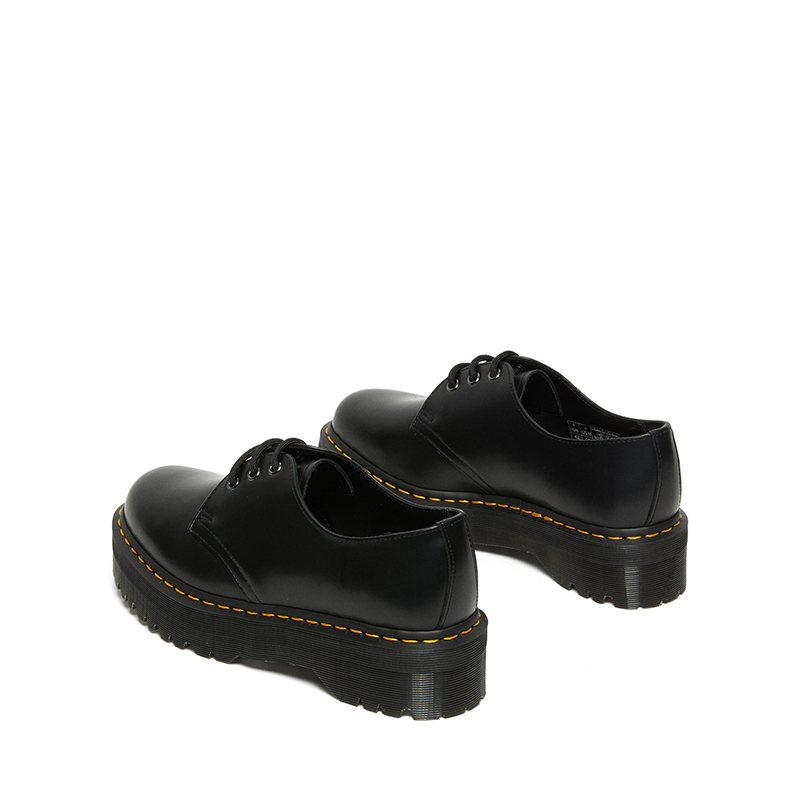 Dr.Martens 1461 Quad 松糕黑色厚底3孔马丁单鞋25567001_鞋靴箱包- 大