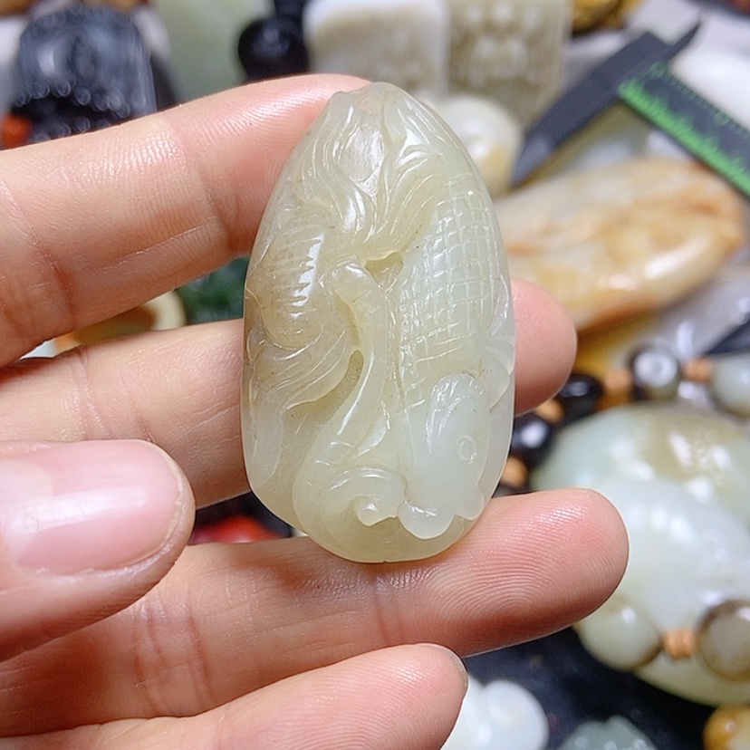 【闪购商品】和田玉挂件手把件未镶嵌