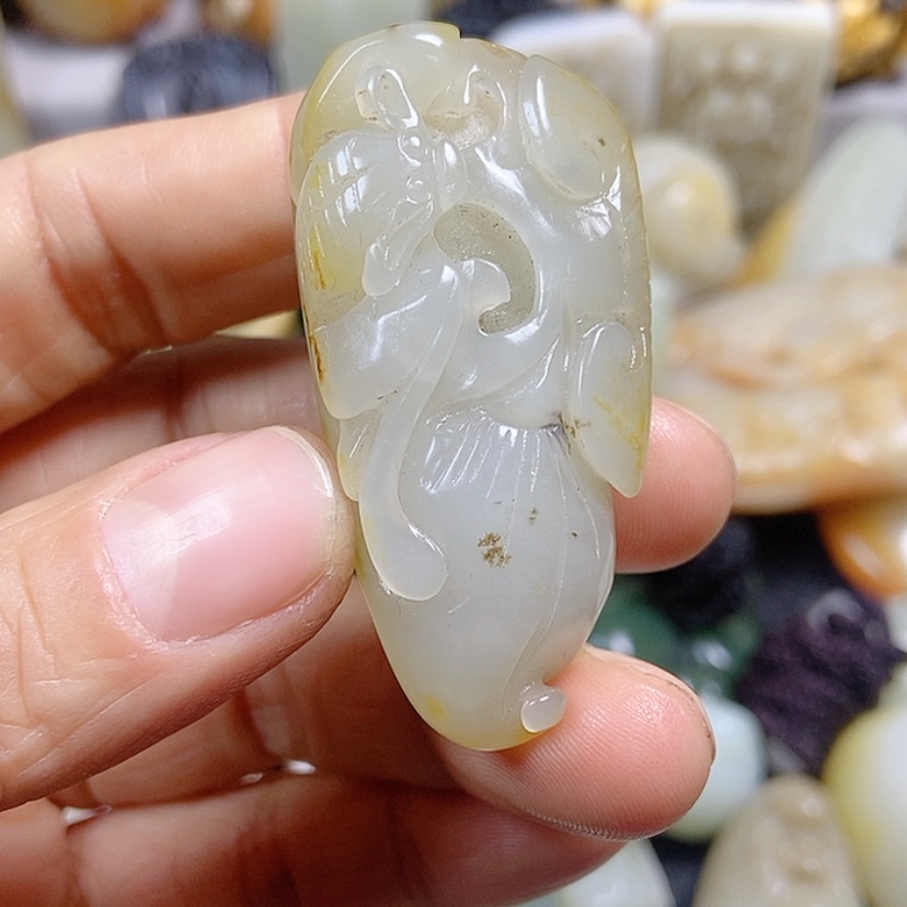 【闪购商品】和田玉挂件手把件未镶嵌