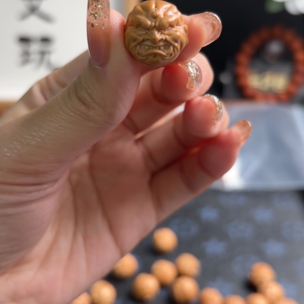 【闪购商品】猴头核桃吊坠