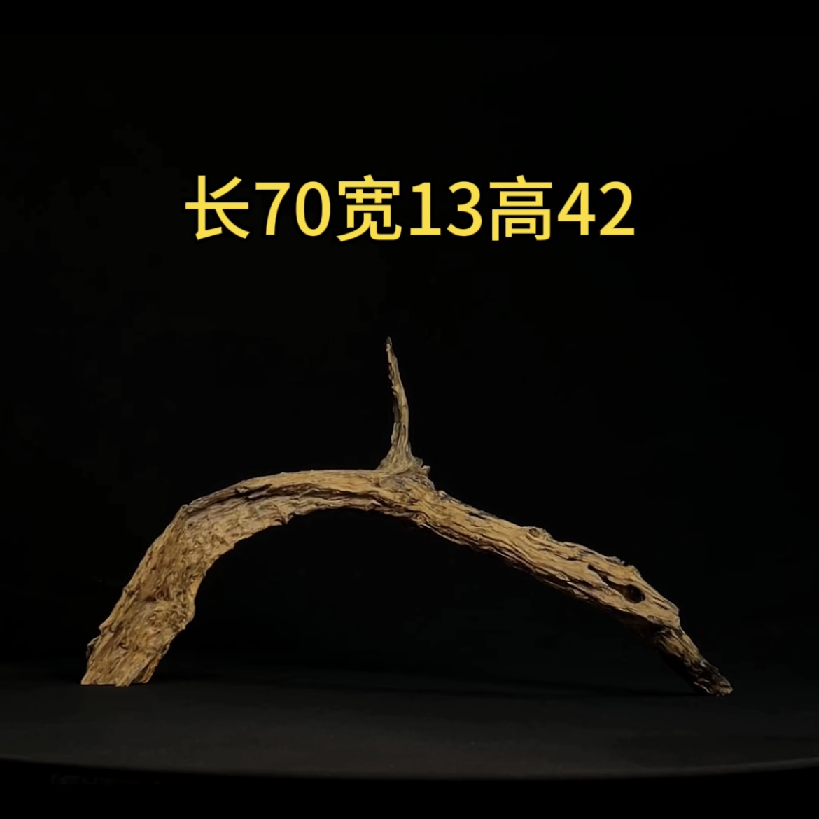 张大狼沉木鱼缸造景拱桥带飘枝造型沉木鬼柳木鱼缸装饰摆件