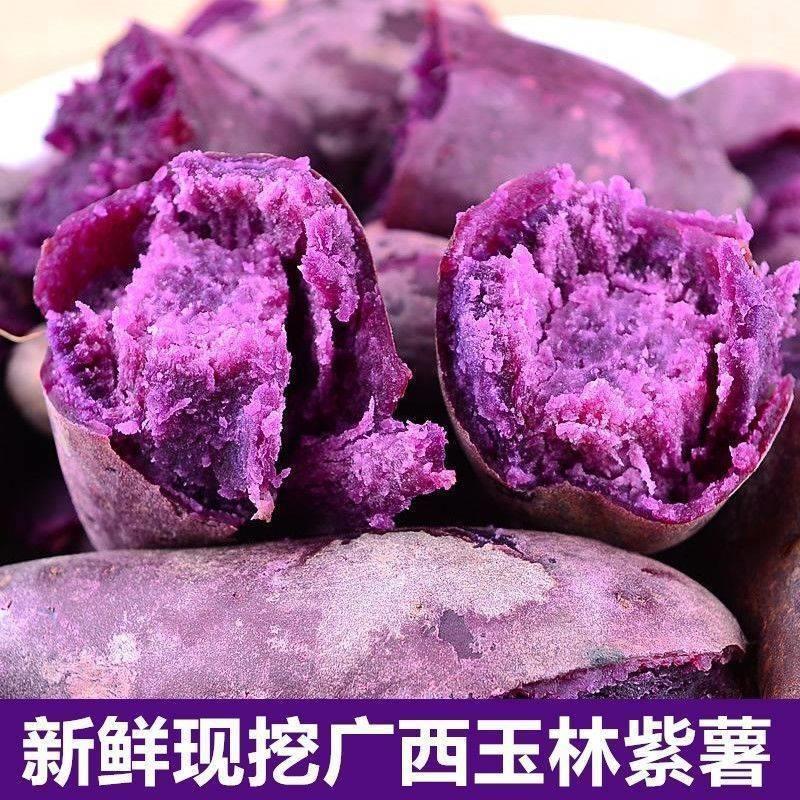 【十荟】沙地紫薯紫心板栗番薯地瓜红薯新鲜蔬菜3/蜜薯整箱包邮