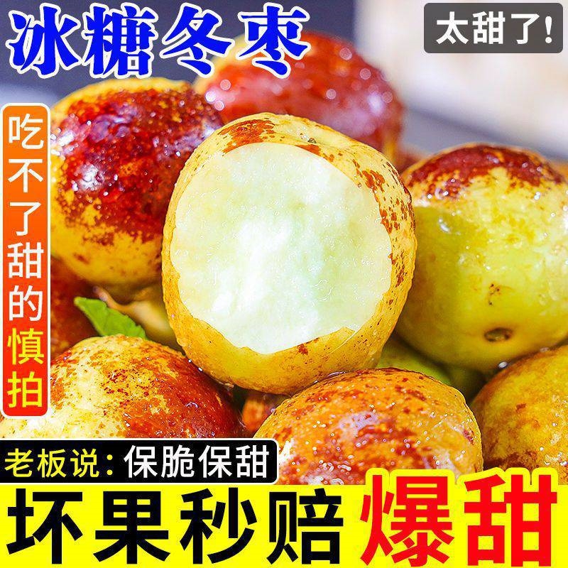 【十荟果业】大荔冬枣5/整箱当季新鲜水果现摘脆甜时令水果枣子鲜甜