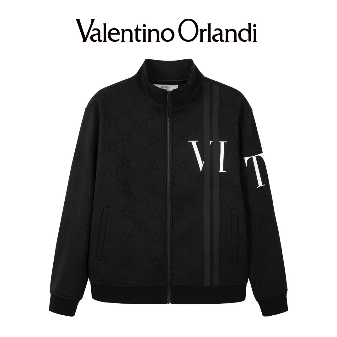 VALENTINO ORLANDI/华伦天奴奥兰迪 提花暗纹立领夹克2361020