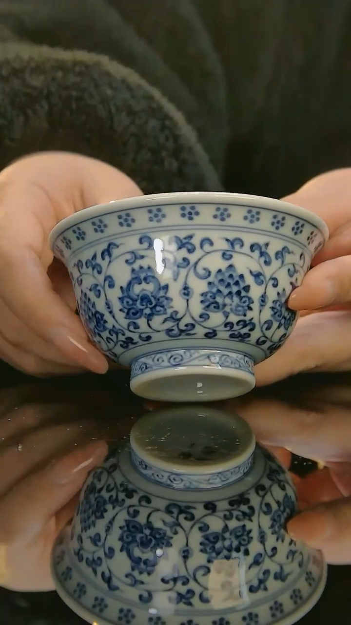 【闪购商品】陶瓷杯怀一草堂柴窑高版本压手杯 