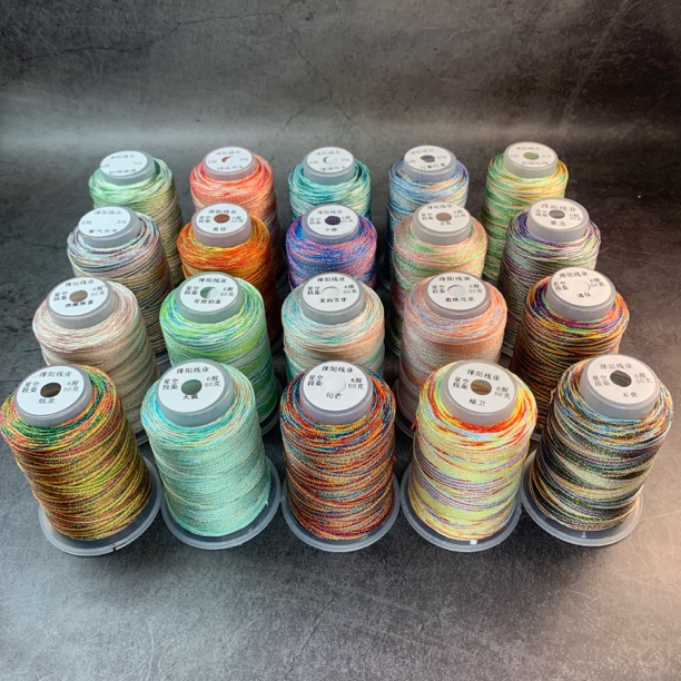 泽阳线业星空段染股线50g编手绳手链项链绳表带扣回纹手绳编织