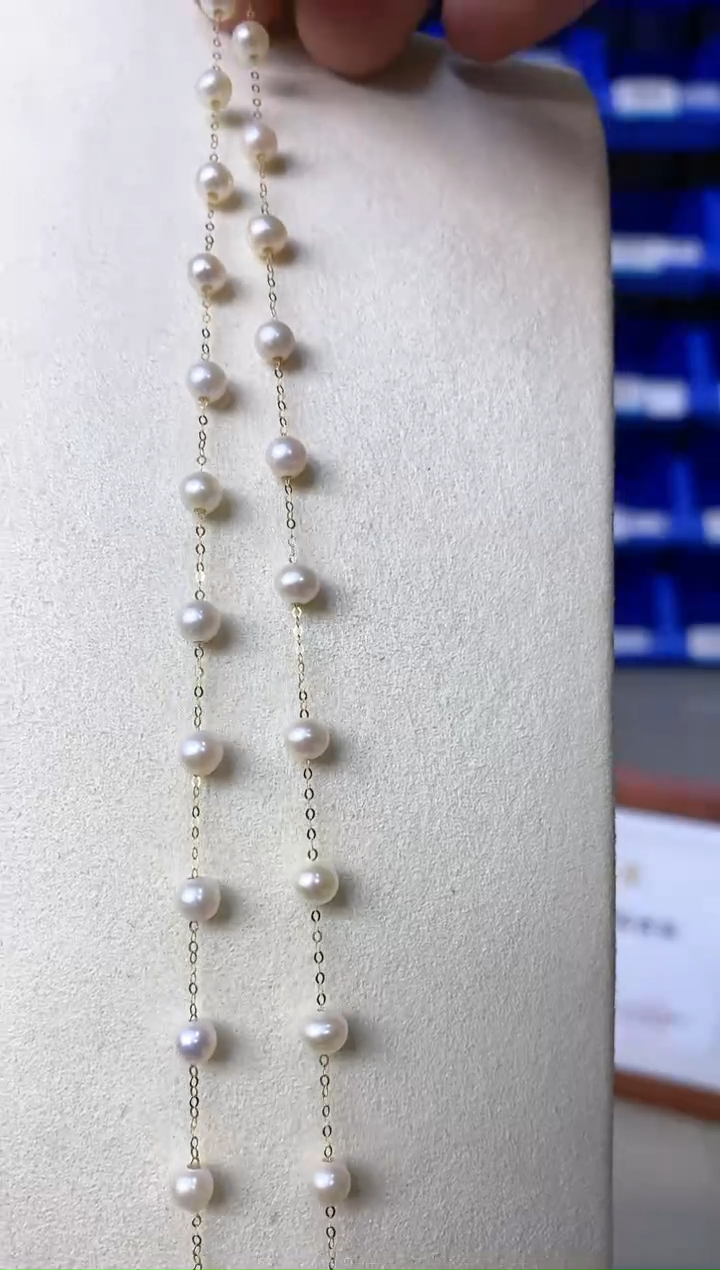 【闪购商品】淡水珍珠颈饰未镶嵌DK144