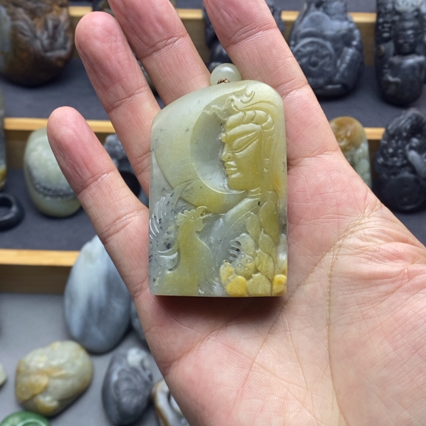 【闪购商品】和田玉颈饰未镶嵌阿*