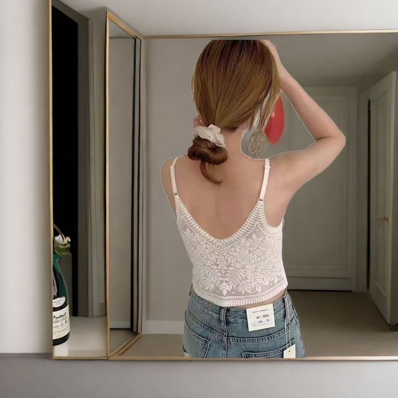 蕾丝女背心打底吊带内衣