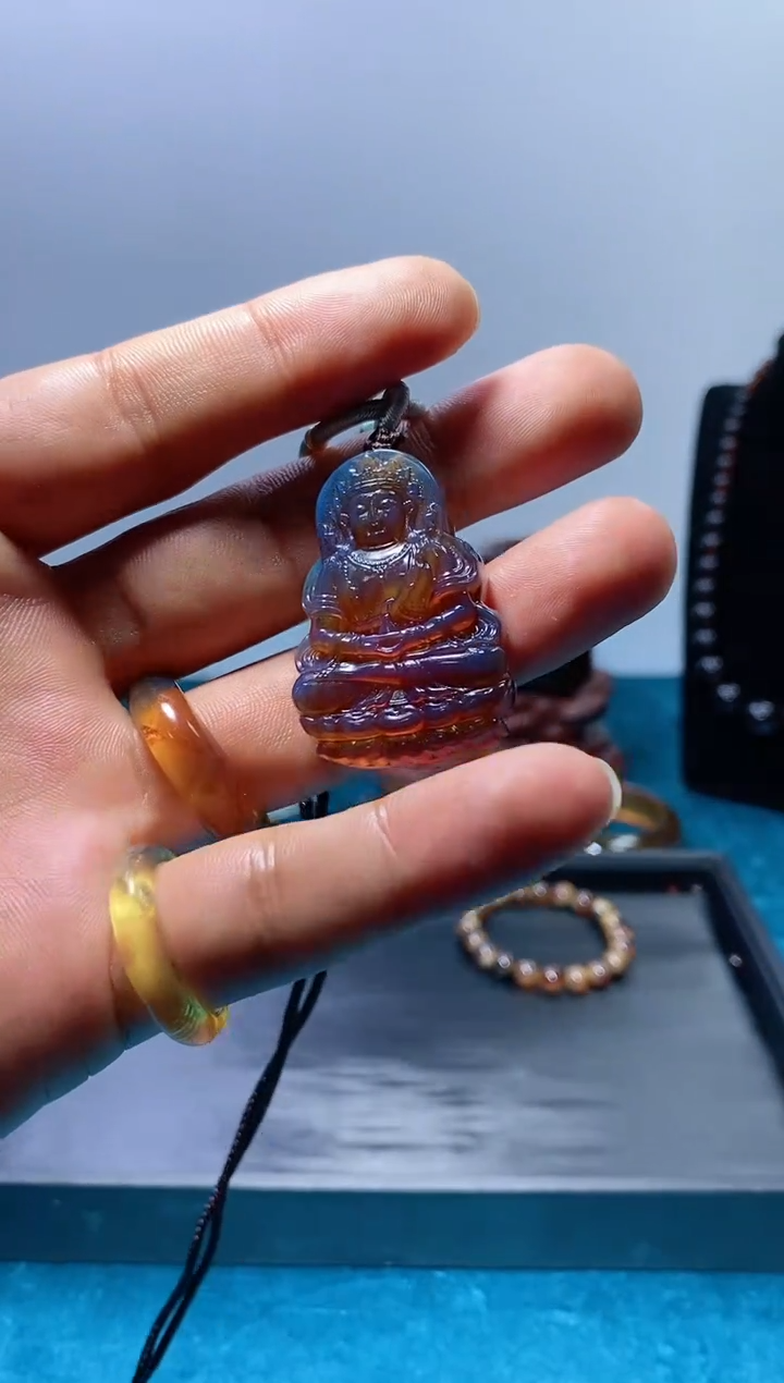 【闪购商品】琥珀颈饰未镶嵌ds1653