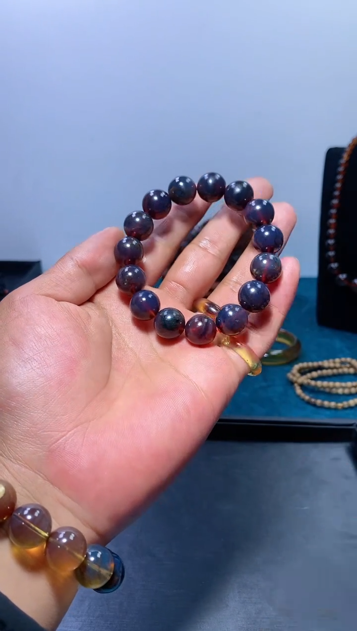 【闪购商品】琥珀颈饰未镶嵌ds1487灵草单14多样性发货拍一发一