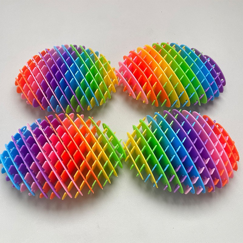 新款解压弹力网玩具网红3D打印跨境新奇特萝卜家族抓不住伸缩玩具