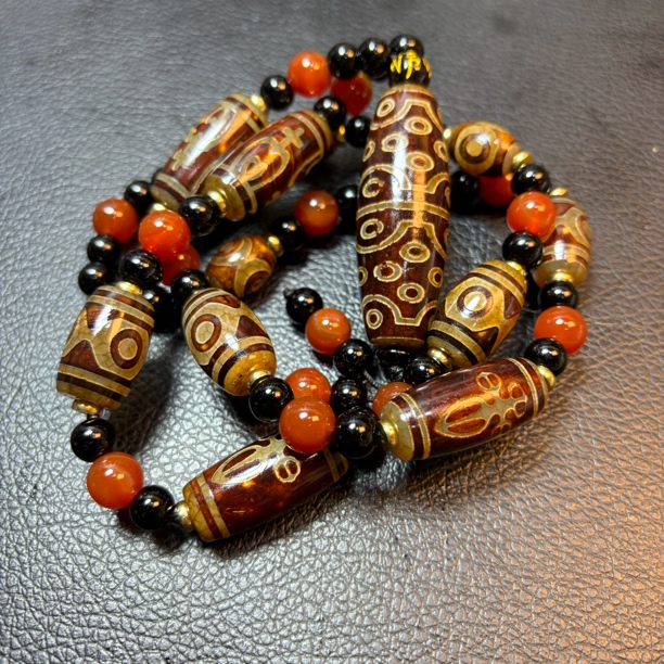 宝瓶三十六眼老式项链