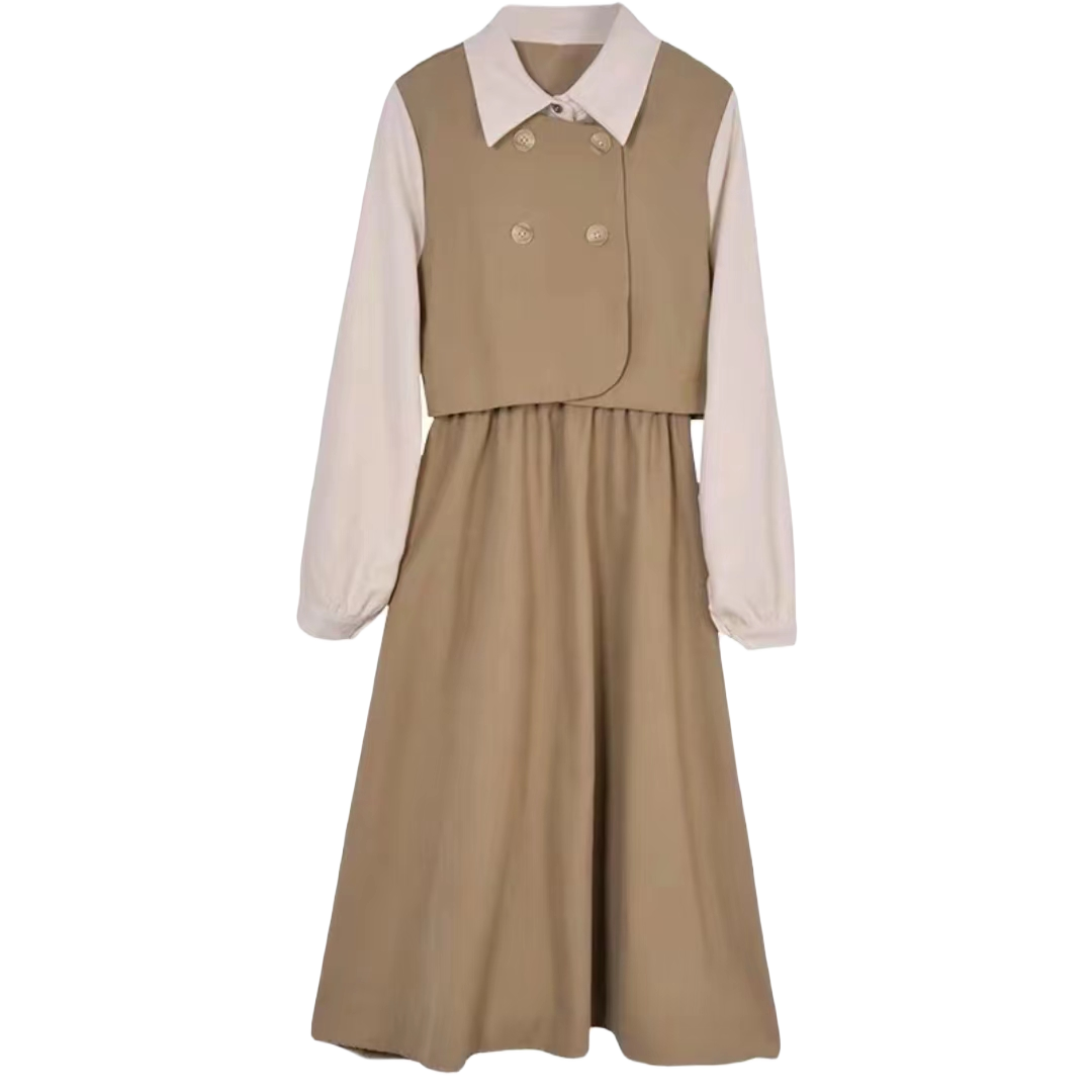 秋冬女装连衣裙气质显瘦洋气时尚