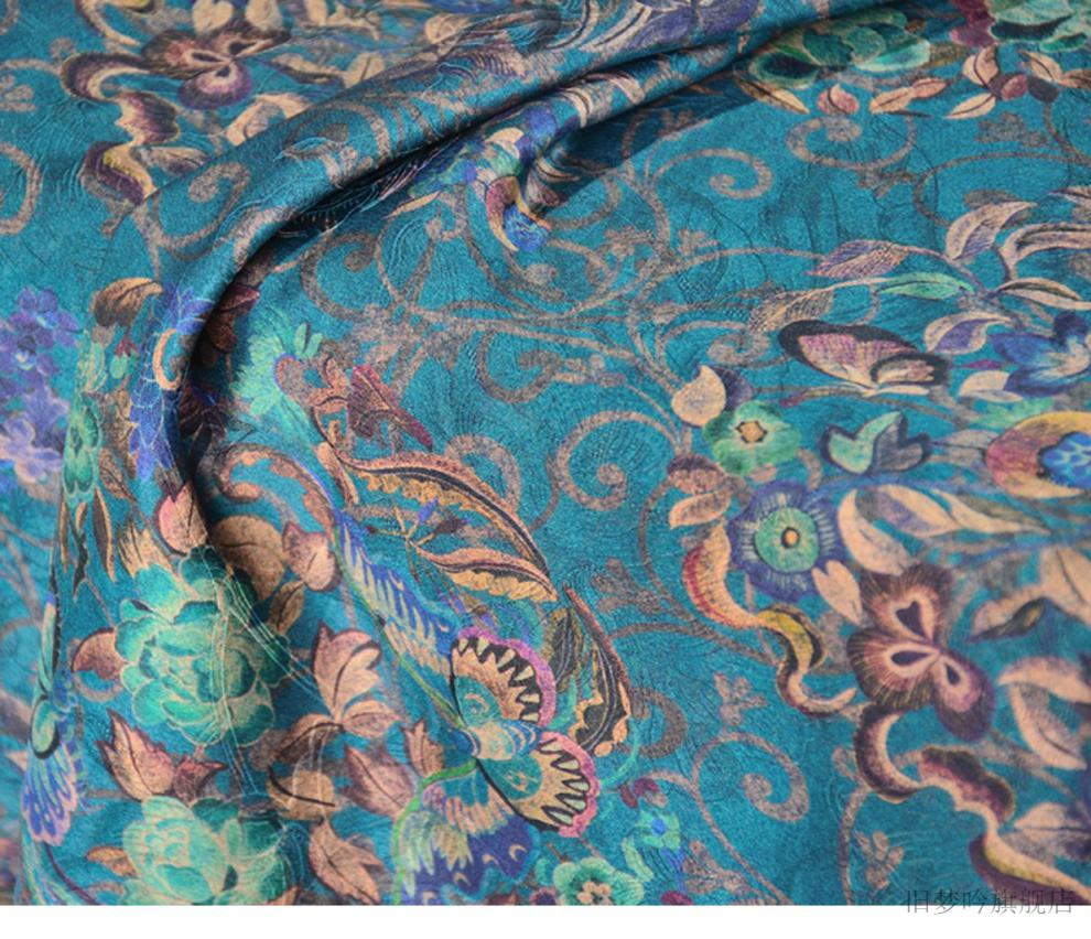 限【布头】微瑕定制布头面料真丝香云纱丝绸布料链接介意慎拍