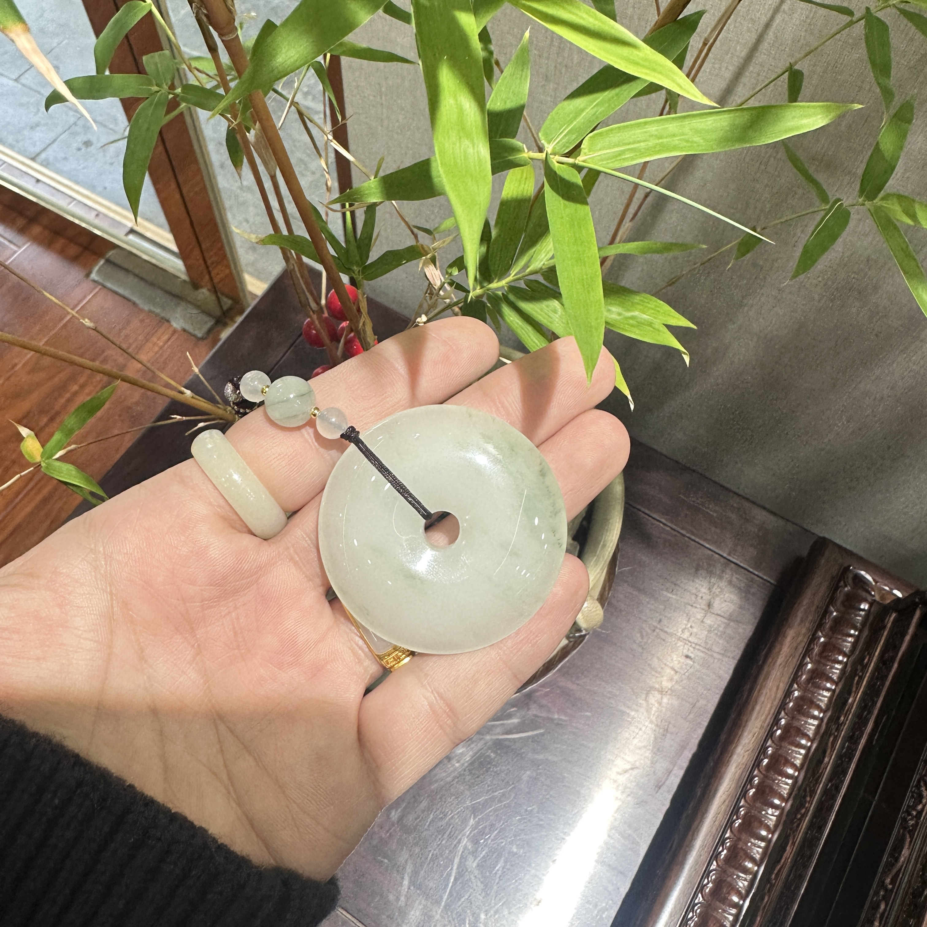 平平安安天山翠玉佩