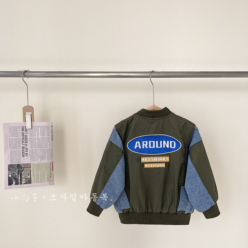 【小首尔】现货-qc8春季新款时尚百搭儿童外套YY9217