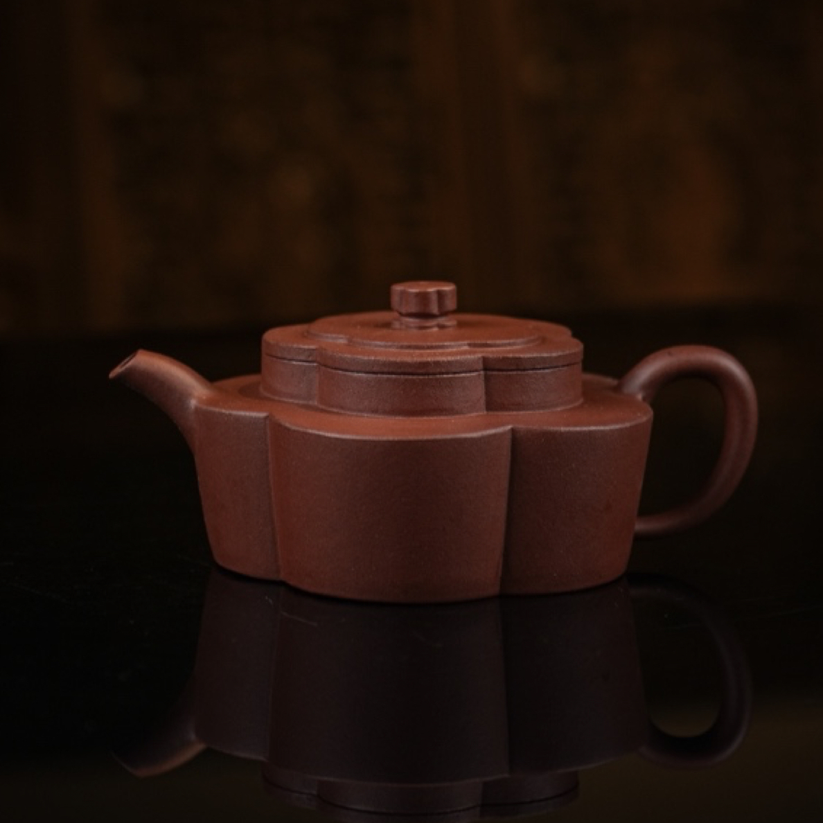 梅花周盘 红皮龙全手工 刘成制 165cc