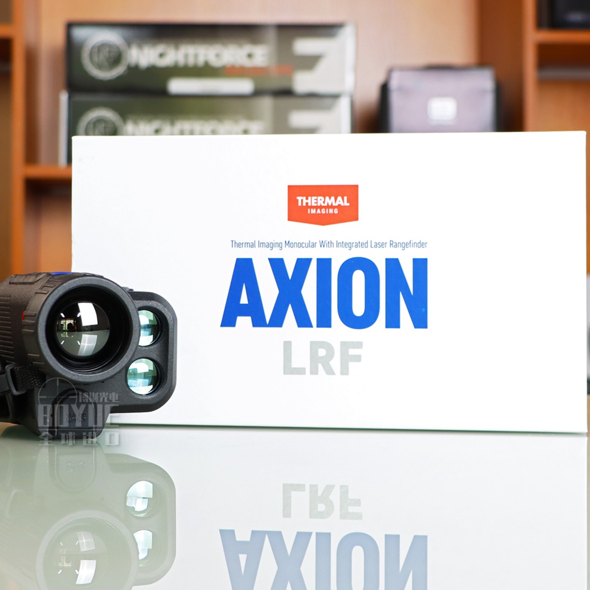 PULSAR脉冲星Axion 2 LRF XG35手持红外热成像搜索仪