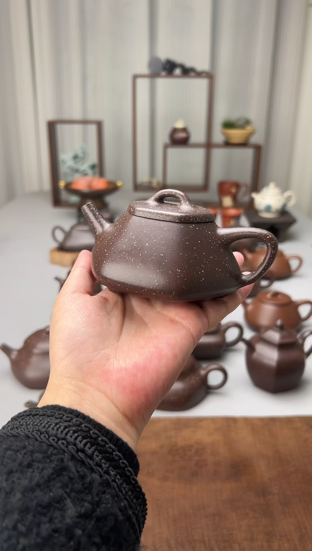【闪购商品】紫砂茶壶铺砂乐瓢