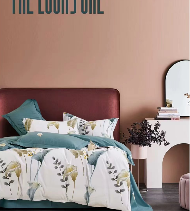 秋冬磨绒床品高支高密舒适全棉床上用品