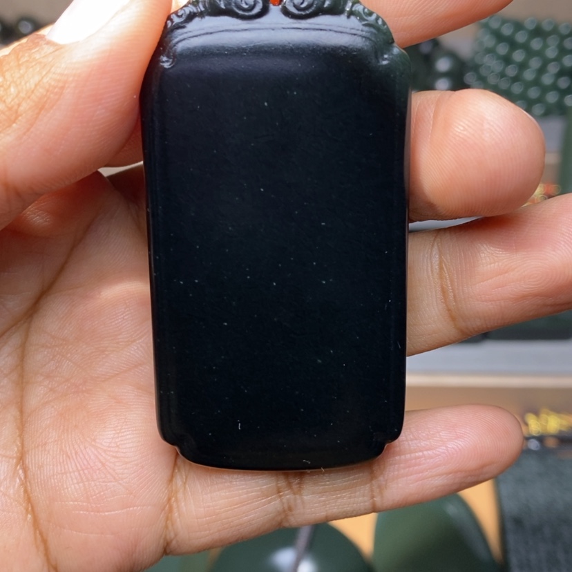 【闪购商品】和田玉（青玉）挂件未镶嵌l****?