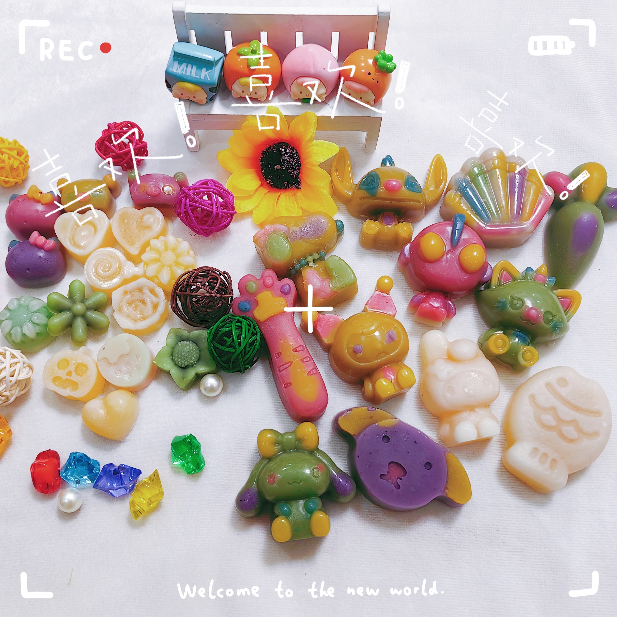 【粉丝专享】网红创意蜡瓶 手工DIY摆件 爆浆款式随机