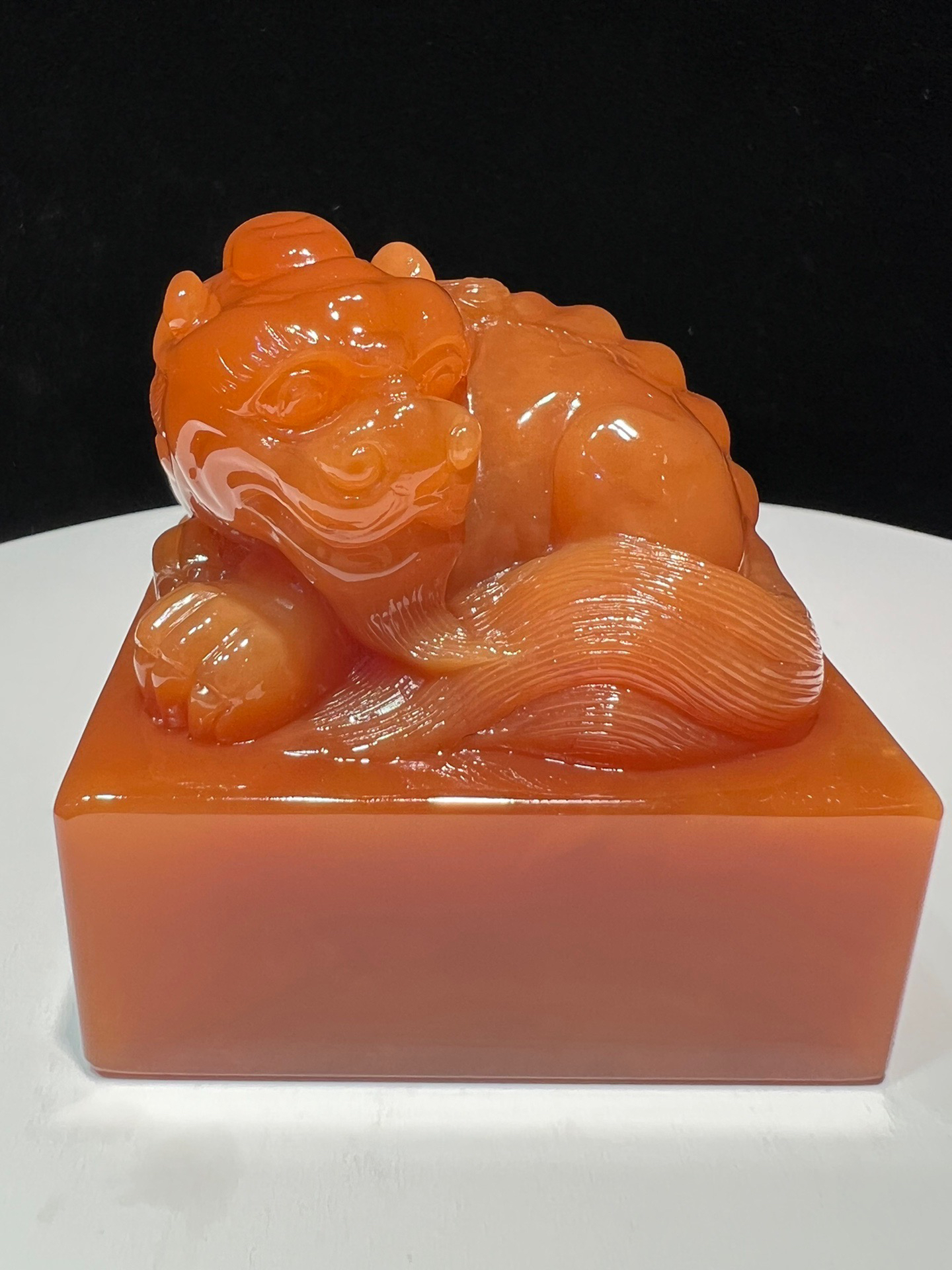 精品寿山田黄石闲章原石全结晶体通透高级田黄冻章料篆刻私章印章