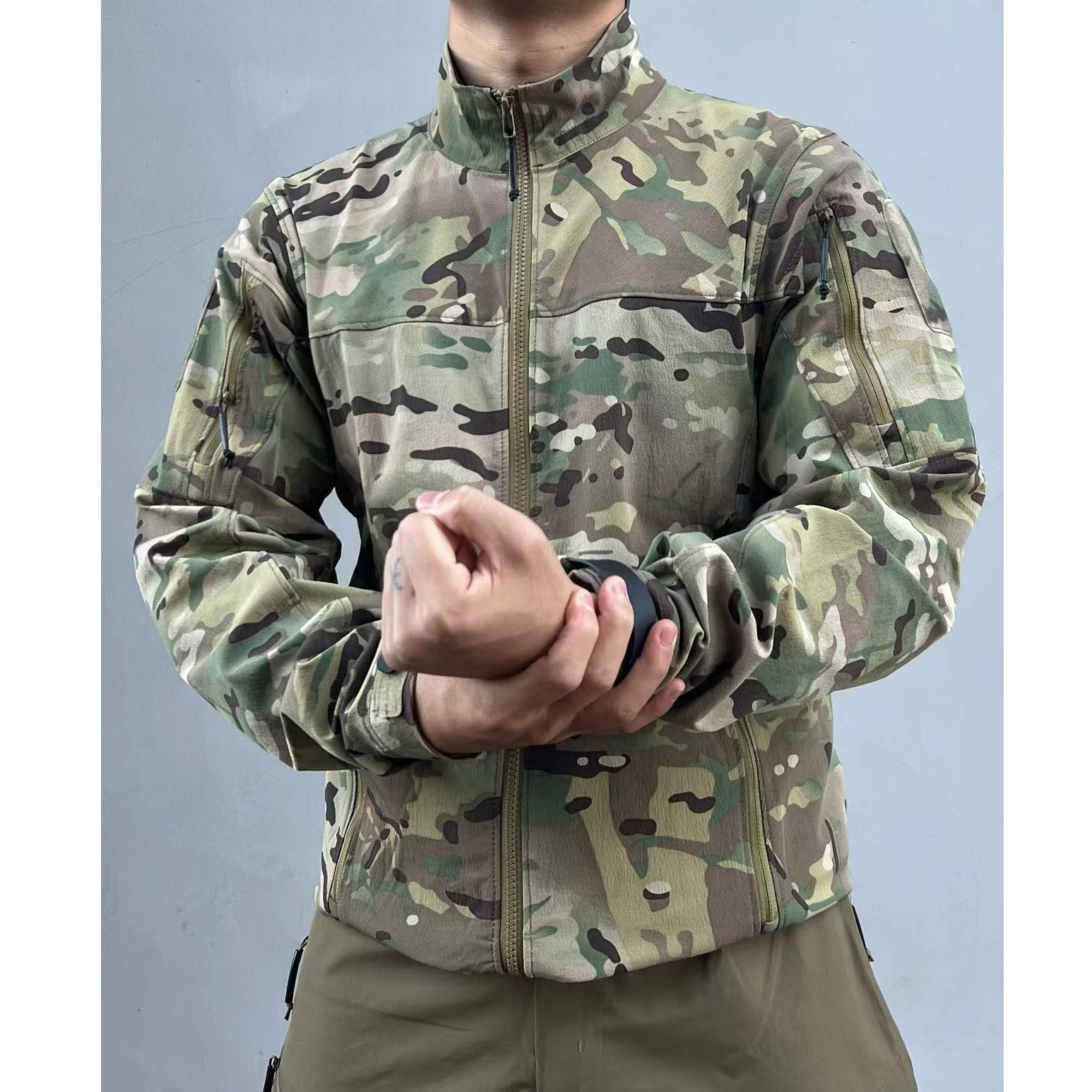 【狂客】游骑兵全橘皮军鸟Combat战术春夏夹克软壳三防户外夹克外套