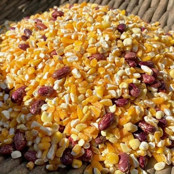 新玉米加工笨大碴子带豆【5斤】