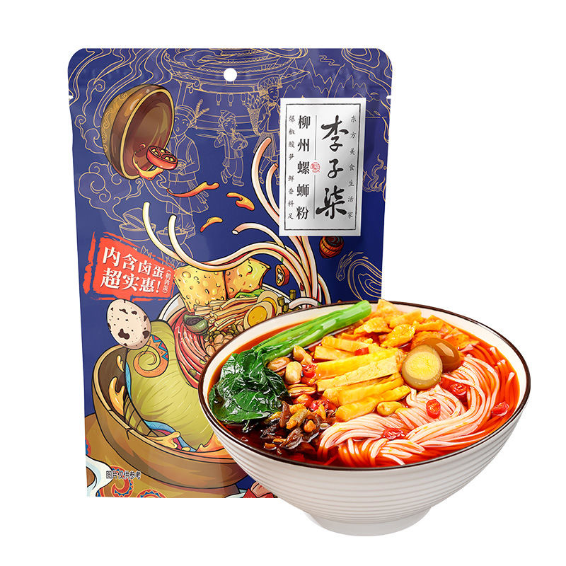 李子柒爆椒酸笋柳州螺蛳粉（实惠包）246g*1