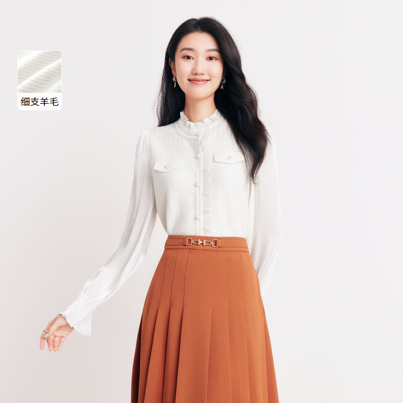 Koradior/珂莱蒂尔时尚休闲百搭针织衫KZ03485D1
