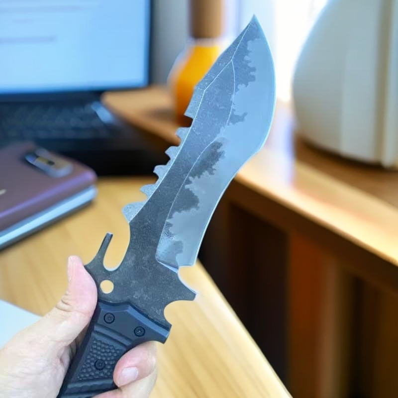 大三叉戟—手工露营户外家用便携野营多功能野外牛排刀锋利刀具