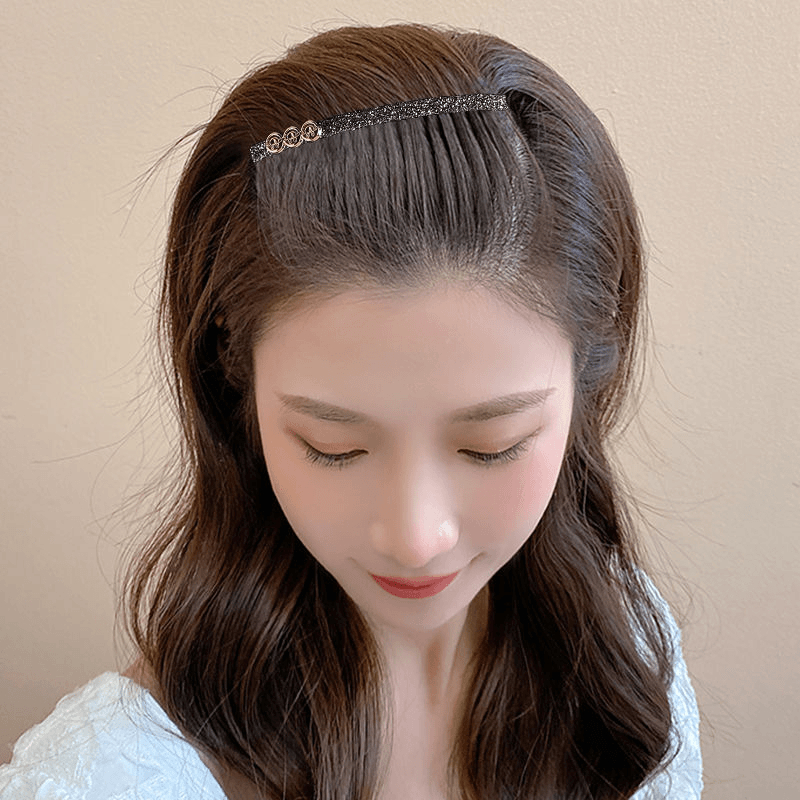 闪闪气质百搭简约碎发插梳碎发夹固定神器发卡子网红头发夹韩版