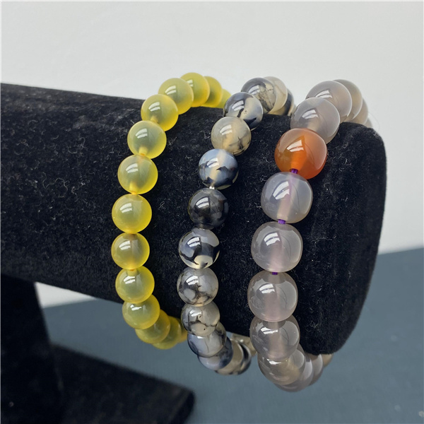 天然水晶 成品手链 玛瑙玉髓 手工DIY 简约 小众 送闺蜜 朋友手串