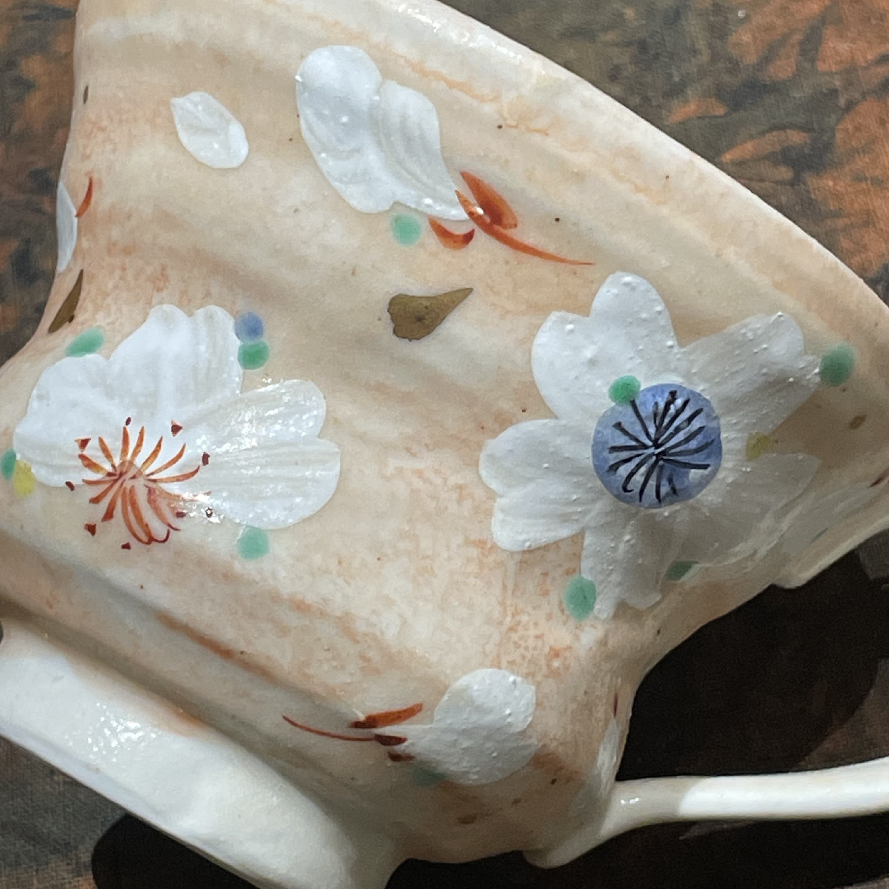 日本作者和田一人樱花咖啡杯可爱手绘