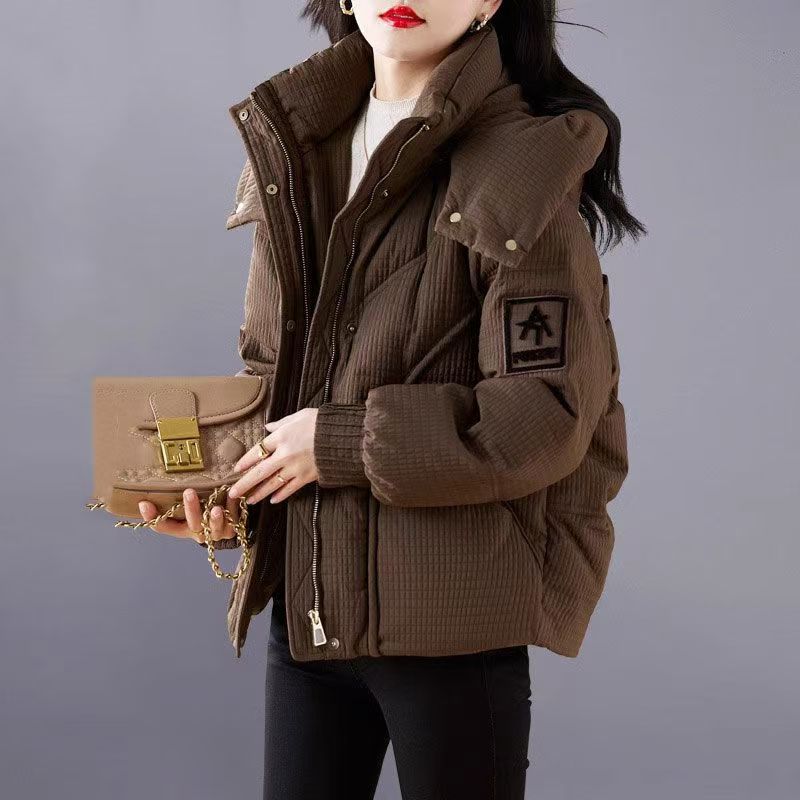 加厚短款棉服女冬季2025新款小个子高端洋气时尚保暖棉衣棉袄外套