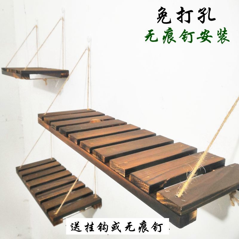 【新疆包邮】免打孔墙上多肉绿萝壁挂花架置物架客厅阳台室外创意