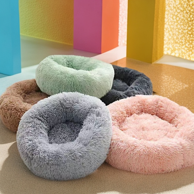 狗窝四季通用冬季保暖深度睡眠窝宠物床猫咪垫子冬天狗窝保暖