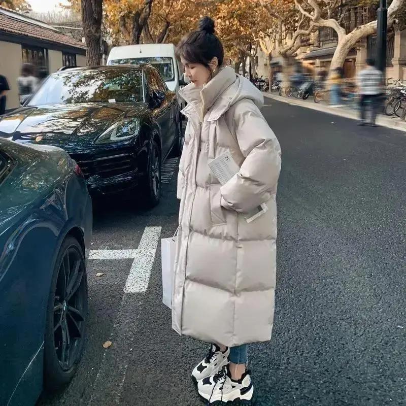 波司澄断码清仓羽绒服双11特卖长款加厚羽绒衣女2023冬季新款过膝