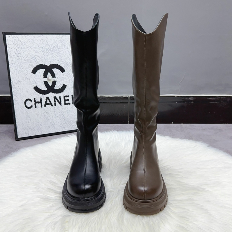 红蜻蜓牌真皮胖子长筒靴女胖mm靴子加肥加宽2023高筒骑士靴女增高