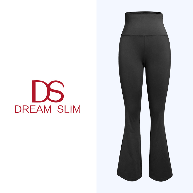 健身长裤高腰显瘦运动训练提臀瘦腿喇叭裤