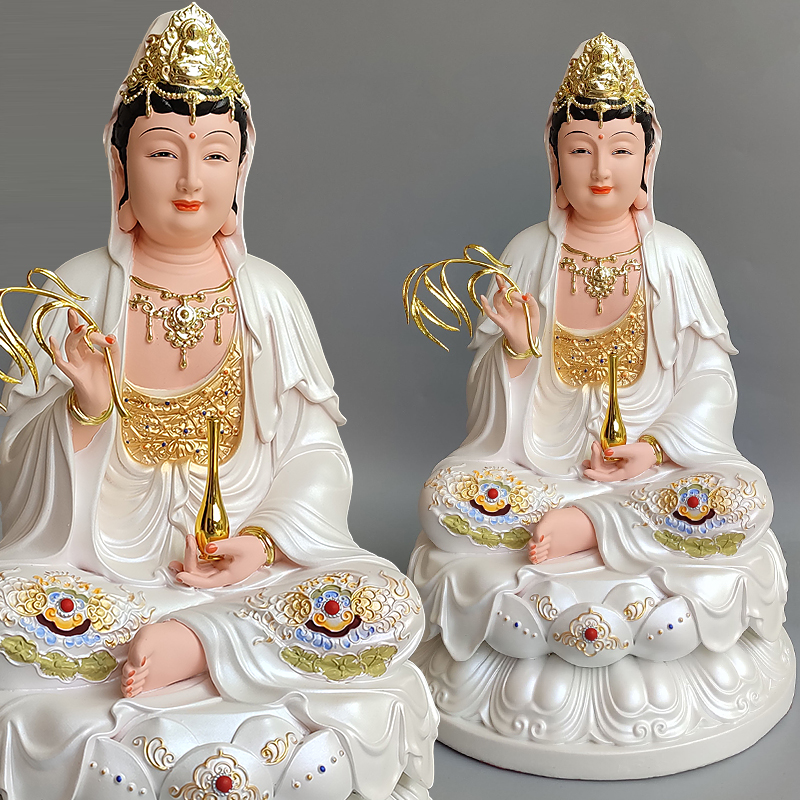 树脂释迦牟尼观音弥勒佛地藏家用摆件